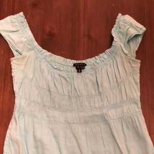 Theory Turquoise Top